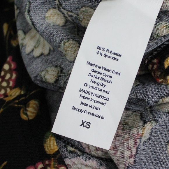 Unisex LuLaRoe Randy Ragland Tee Budding Flower XS - Picture 7 of 8